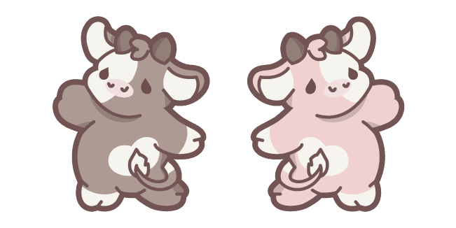 Cute Dancing Cowcustom cursor pack