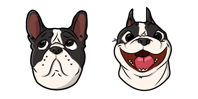 Cute French Bulldog Dogcustom cursor pack