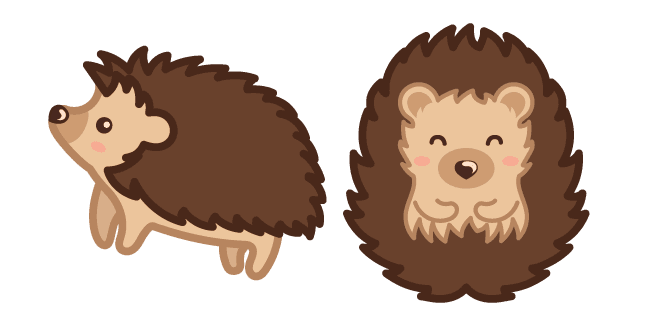 Cute Hedgehogcustom cursor pack