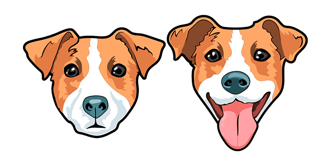 Cute Jack Russell Terrier Dogcustom cursor pack