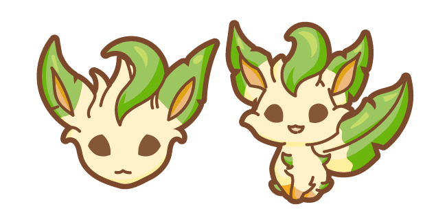 Cute Leafeoncustom cursor pack