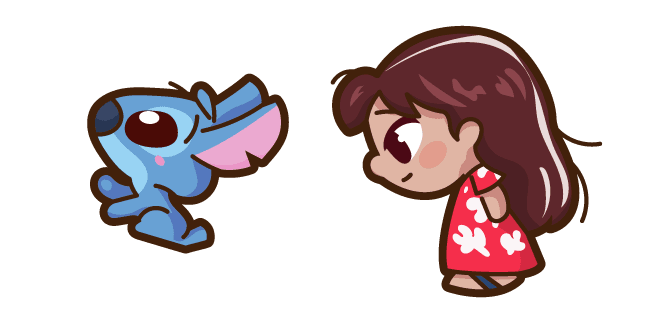 Cute Lilo and Stitchcustom cursor pack