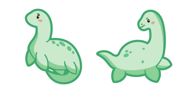 Cute Loch Ness Monstercustom cursor pack