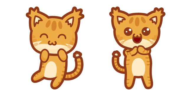 Cute Lynxcustom cursor pack