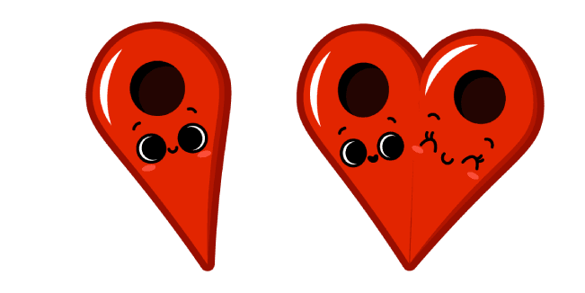 Cute Pin Drop in Lovecustom cursor pack