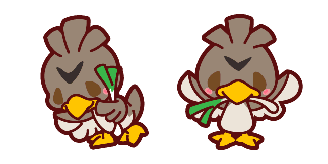 Cute Pokemon Farfetch'dcustom cursor pack