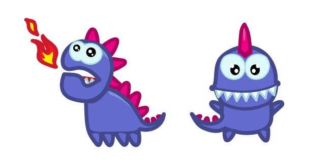 Cute Purple Dragoncustom cursor pack