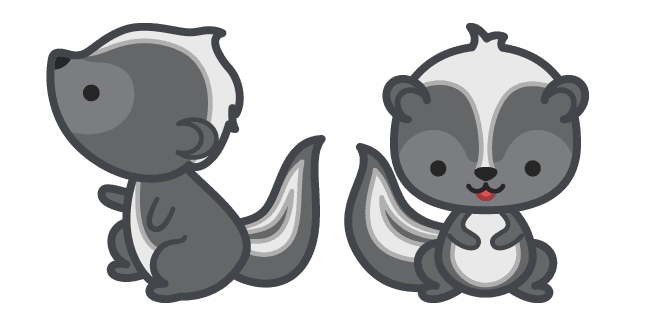 Cute Skunkcustom cursor pack