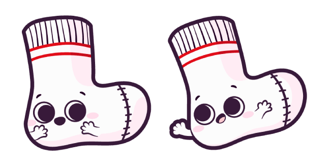 Cute Sockscustom cursor pack