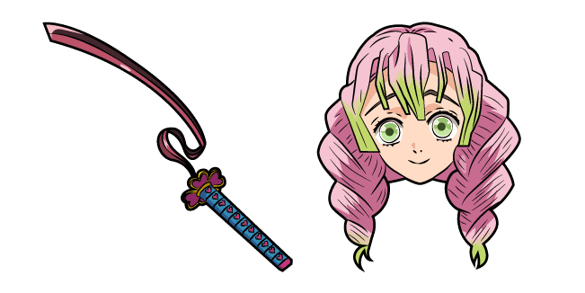 Demon Slayer Mitsuri Kanrojicustom cursor pack