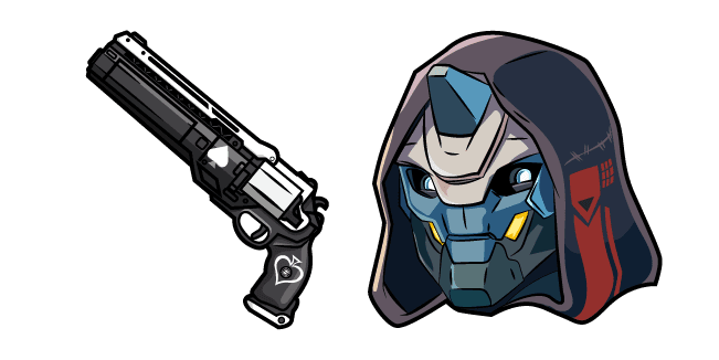 Destiny 2 Cayde-6 and Ace of Spadescustom cursor pack