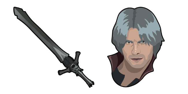 Devil May Cry 5 Dante Rebellion Swordcustom cursor pack