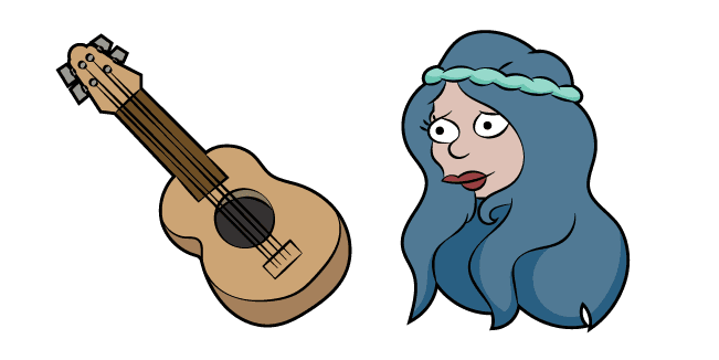 Disenchantment Mora and Guitarcustom cursor pack