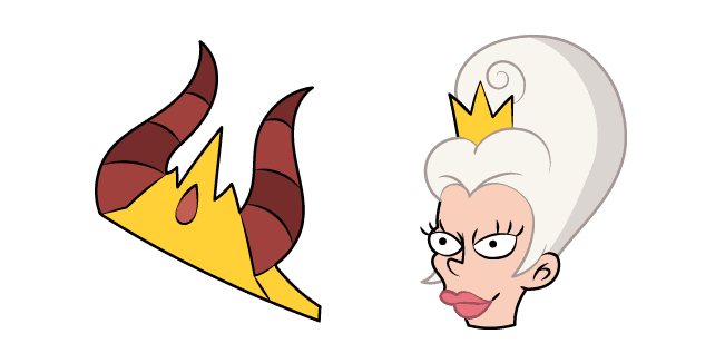 Disenchantment Queen Dagmarcustom cursor pack