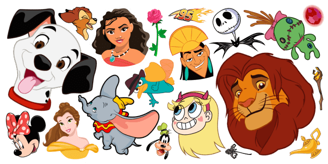 Disney Cartoons cursor collection