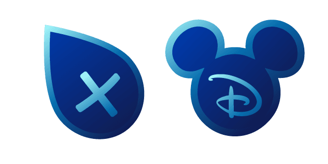 Disney +custom cursor pack