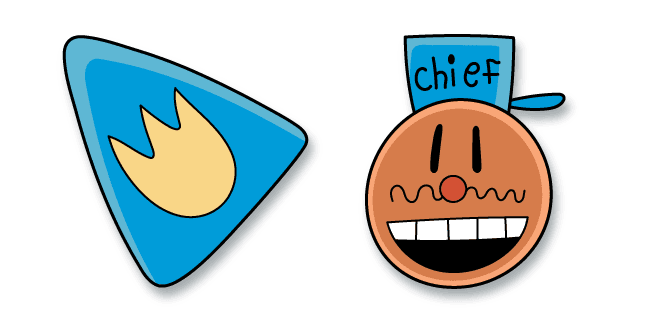 Dog Man Chief and Police Badgecustom cursor pack