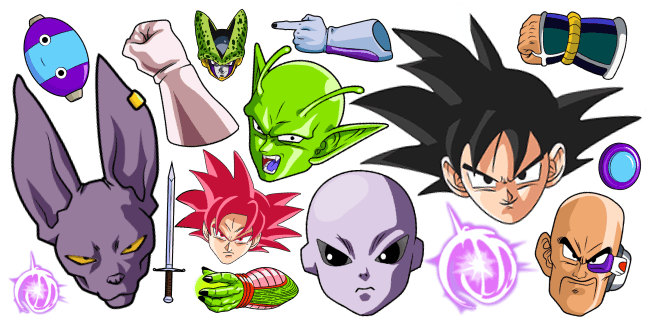 Dragon Ball cursor collection