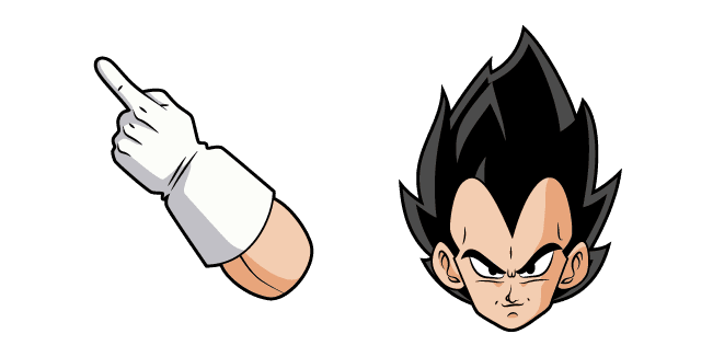 Dragon Ball Vegetacustom cursor pack