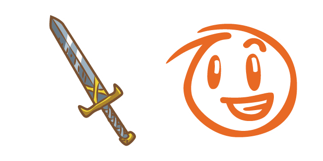 Draw a Stickman Alex and Swordcustom cursor pack