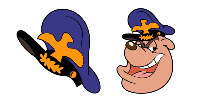 Ducktales Admiral Grimitz and Peaked Capcustom cursor pack