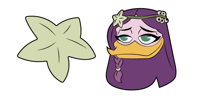 Ducktales Aletheia and Starfishcustom cursor pack