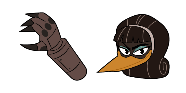 Ducktales Black Heron and Prosthetic Armcustom cursor pack