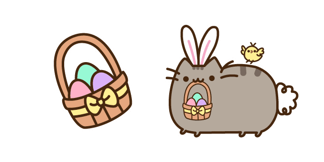 Easter Bunny Pusheencustom cursor pack