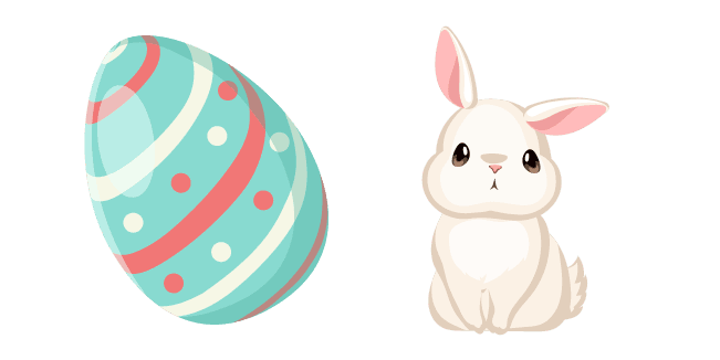 Easter Egg and Bunnycustom cursor pack