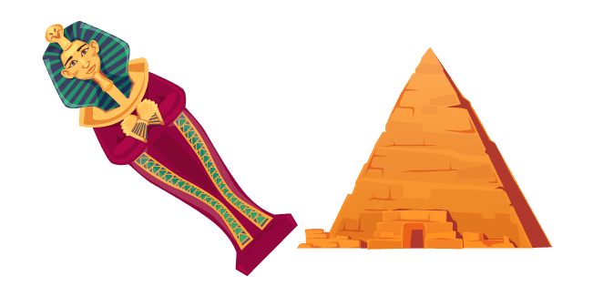 Egyptian Pyramid and Tombcustom cursor pack