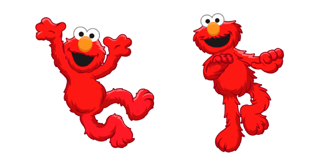 Elmo Dancing On The Moon Memecustom cursor pack