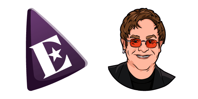 Elton Johncustom cursor pack