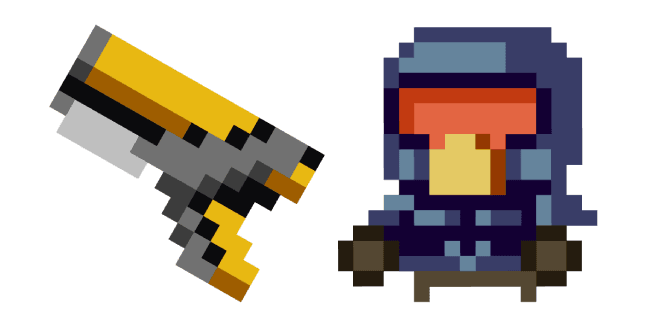 Enter the Gungeon Marine Sidearmcustom cursor pack