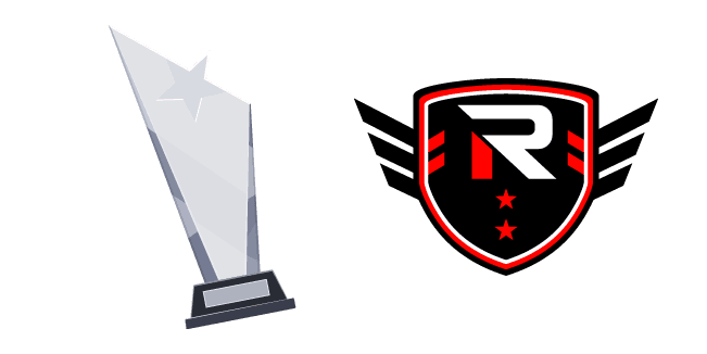 Esports Rise Logo and Winner's Cupcustom cursor pack