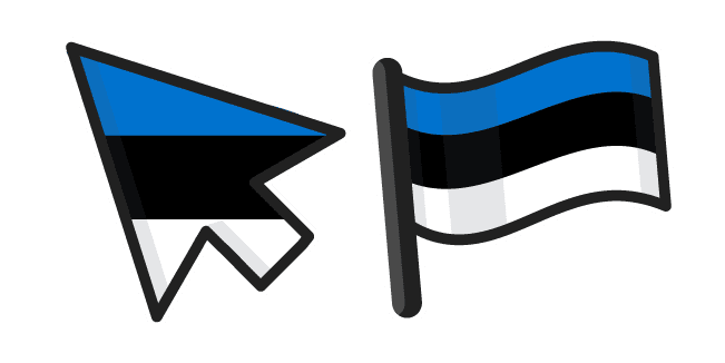 Estonia Flagcustom cursor pack