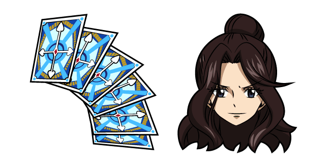 Fairy Tail Cana Alberona and Magic Cardscustom cursor pack