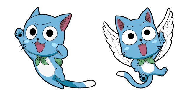 Fairy Tail Happycustom cursor pack