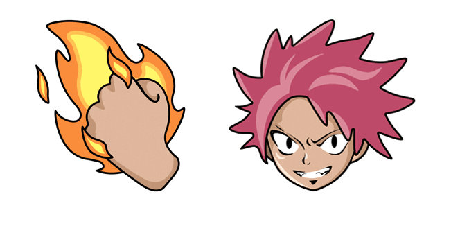 Fairy Tail Natsu Dragneelcustom cursor pack