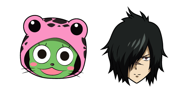 Fairy Tail Rogue Cheney and Froschcustom cursor pack