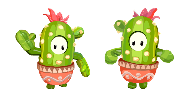 Fall Guys Cactus Costumecustom cursor pack