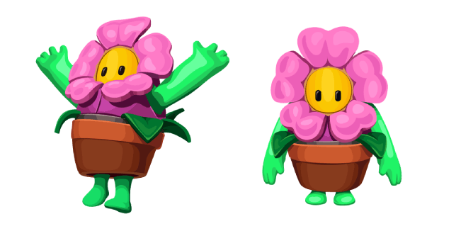 Fall Guys Flower Pot Costumecustom cursor pack