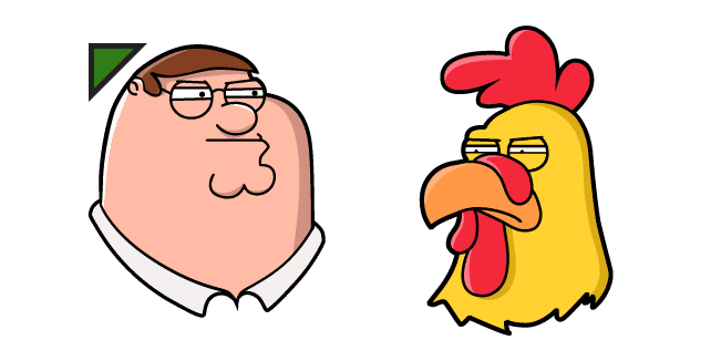 Family Guy Peter Griffin and Erniecustom cursor pack