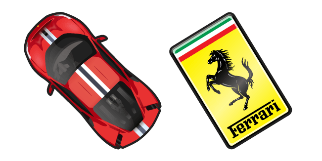 Ferrari 488 Pistacustom cursor pack