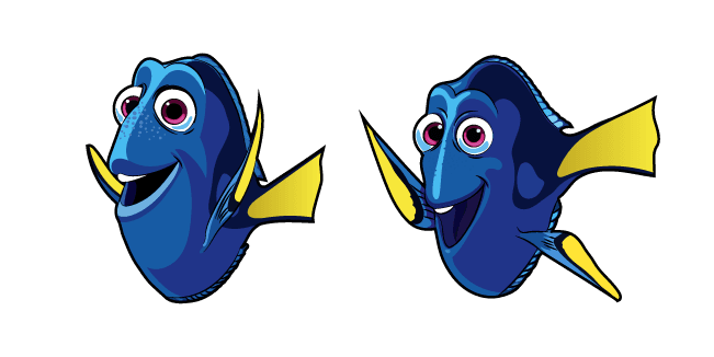 Finding Nemo Dorycustom cursor pack