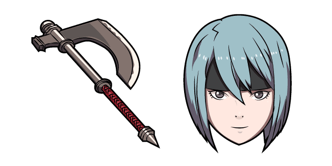 Fire Emblem Beruka and Axecustom cursor pack