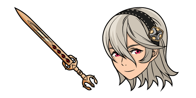 Fire Emblem Corrin and Swordcustom cursor pack