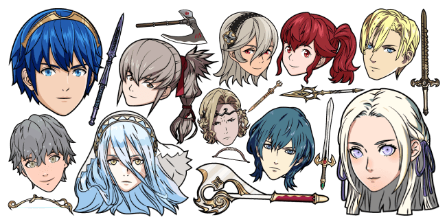 Fire Emblem cursor collection