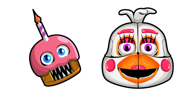 Five Nights at Freddy's Funtime Chicacustom cursor pack