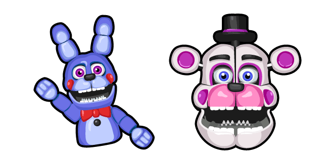 Five Nights at Freddy's Funtime Freddycustom cursor pack