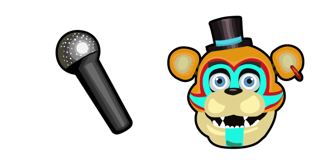 Five Nights at Freddy's Glamrock Freddycustom cursor pack